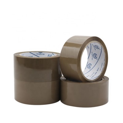 Brown Buff box packing tape with logo printed