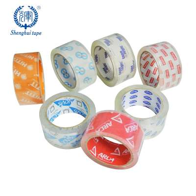 Waterproof Crystal transparent bopp tapes manufacturers Acrylic Bopp carton sealing packing tape